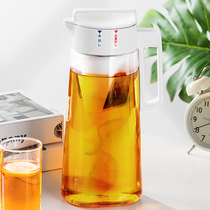 ASVEL Japanese cold kettle refrigerator cold bubble pot sealed high temperature teapot filter screen cold bubble cup cold flower teapot