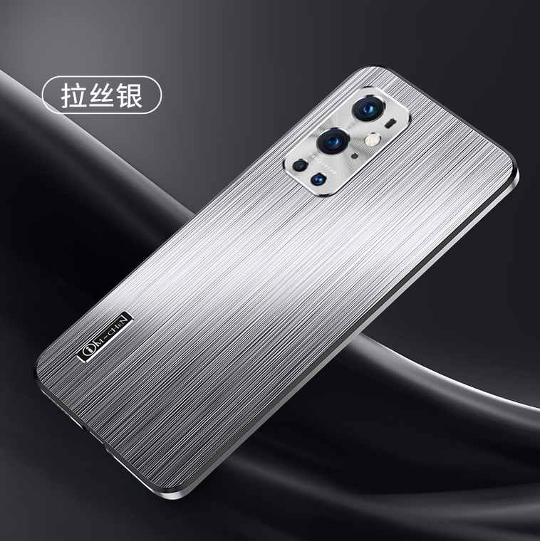 IM-CHEN Metal Brushed High End Premium – Thin Slim 9, 9 Pro, 9R Phone Case