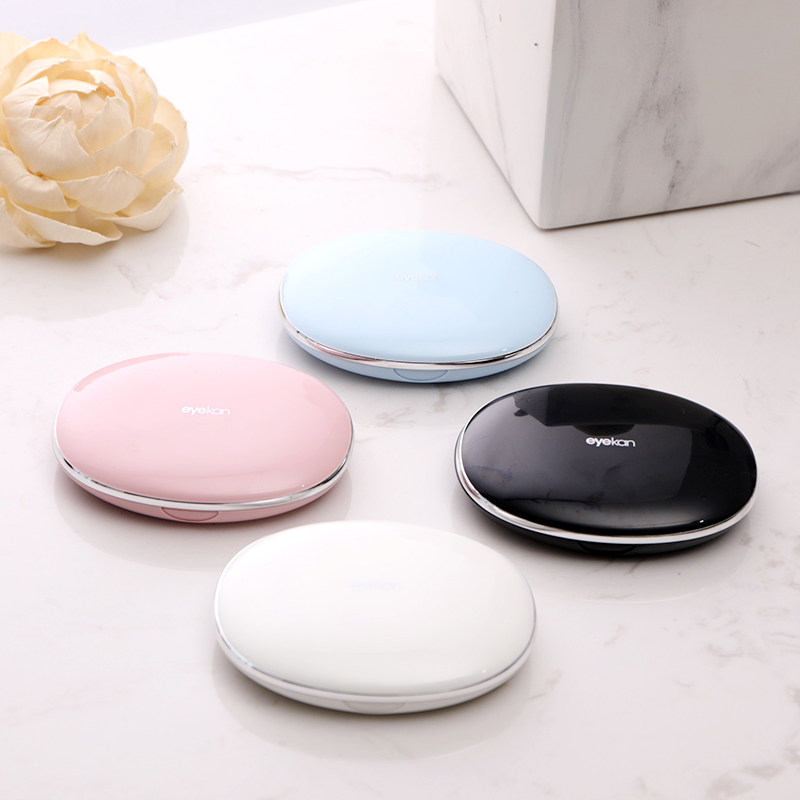 Invisible near view eye mirror box Magnetic suction inductive mate Mepupil box fashion minimalist containing portable duplex storage