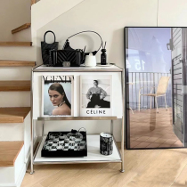 Nordic module Combined medieval stainless steel placing cabinet USM Home Nightstand Locker cabinet Living room accommodating cupboard