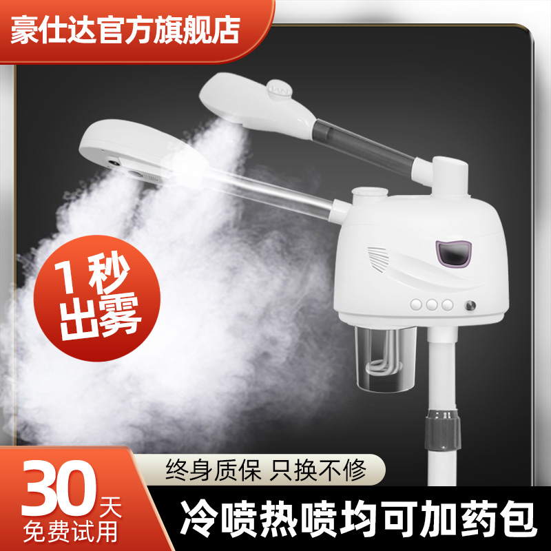 Haoshida hot and cold sprayer steaming face beauty salon beauty instrument household double spray hydrating facial steam humidifier