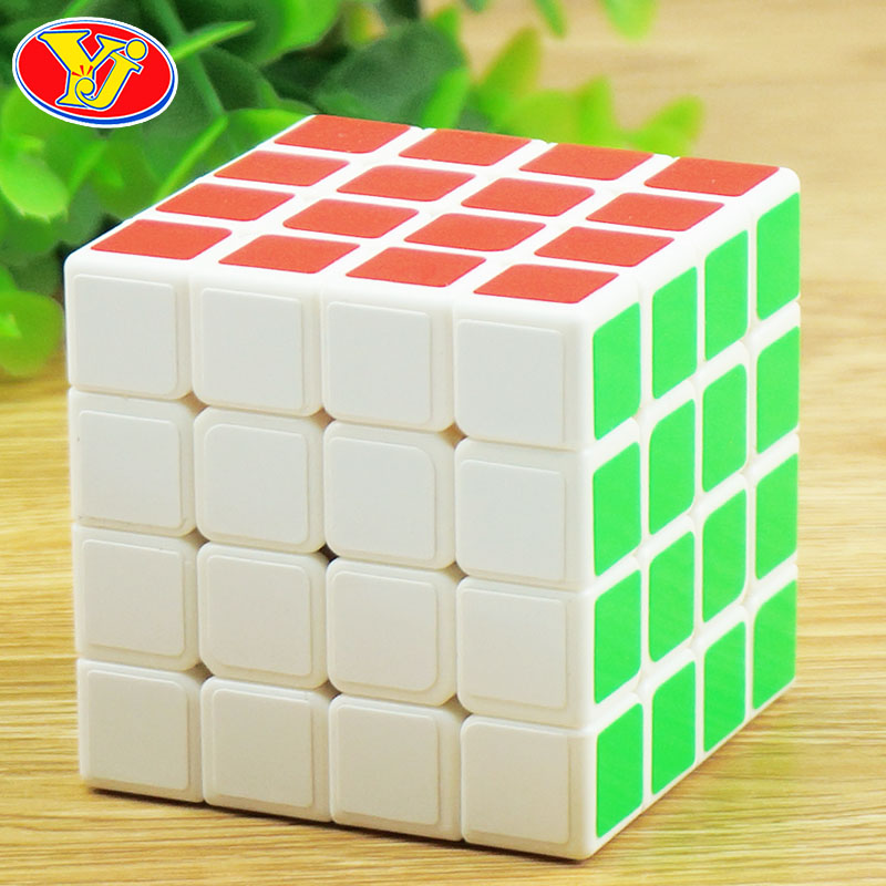 Yong Jun Crown Speed Four Order Magic Square 4 Order Magic Square smooth professional speed screwing competition Special children's desktop puzzle toy