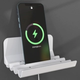 Hyuna Creative Mobile Phone Standing Rack Mobile Phone Зарядка, поместите отель прикроватный стена, фиксированная паста, настенные полки, ванная кухня на стенах без удара туалетная стена висящая стена