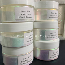 Polarized powder transparent chameleon pigment coarse powder fairy color mica nail polish nail polish glue drop collagen material filler