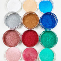 Titanium powder nail art magic mirror powder mirror powder metal powder solvent-resistant nail art pigment nail polish nail polish collagen material