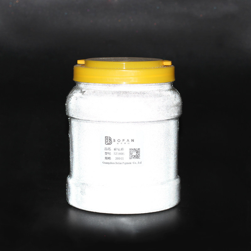 Platinum Sanskrit Drill Powder Popcorn Sparkling Fine Glistening Pink Meme Diamond Powder Sparkling Pink Nail Polish Effect Paint Kg