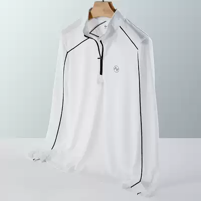 Fun outdoor quick-drying clothes women's 2020 autumn clothes long sleeve fast-drying clothes autumn light and thin breathable quick-drying T-shirt men's top