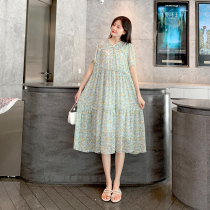 Pregnant woman Liondress sleet-spun Fancy Dress 2021 Summer Dress New Fashion Loose Fairy Super Fairy pregnant woman Skirt Boomer