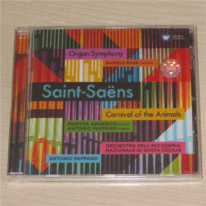Brand new cd Saint-san: Third Symphony (pipe organ) Animal carnival Agridge Papano