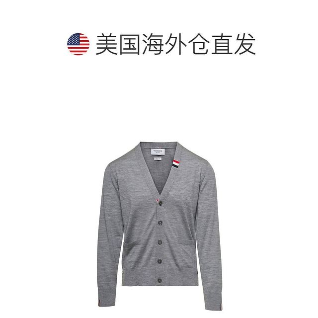 American direct mail THOMBROWNE ເສື້ອຢືດ cardigan ຂອງຜູ້ຊາຍ knitted