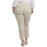 Джинсы до щиколотки Self-operated NYDJ Marilyn Feather — Желтый American Outlet, прямые волосы