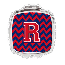 CJ1054-RSCM Letter R Chevron Yale Blue 