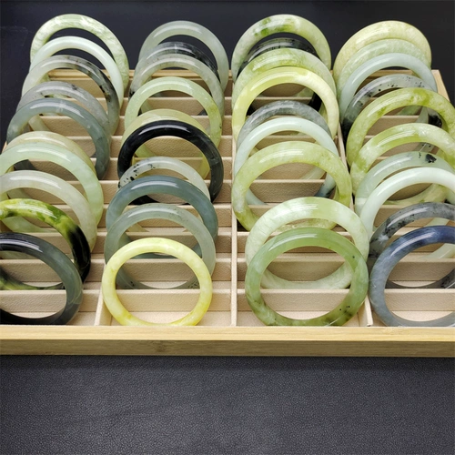 Утечка в живых комнатах Специальные снимки натуральных сатама Сюйян нефрит браслеты безупречны, а безупречная 2 одиночная бесплатная доставка не вернется