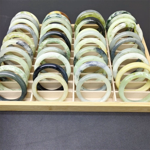 Утечка в живых комнатах Специальные снимки натуральных сатама Сюйян нефрит браслеты безупречны, а безупречная 2 одиночная бесплатная доставка не вернется