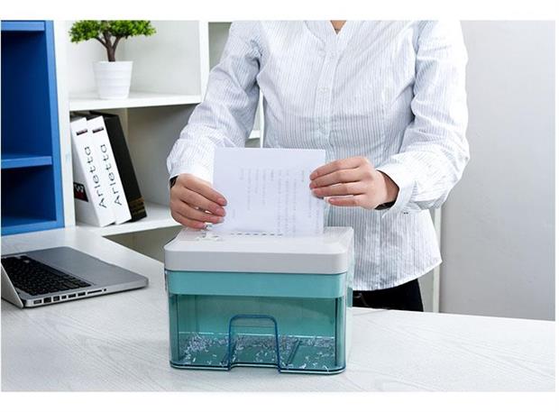 Máy hủy tài liệu điện hạt nhỏ máy hủy giấy văn phòng máy hủy tài liệu nhỏ hộ gia đình - Máy hủy tài liệu máy hủy tài liệu bonsaii 3s30