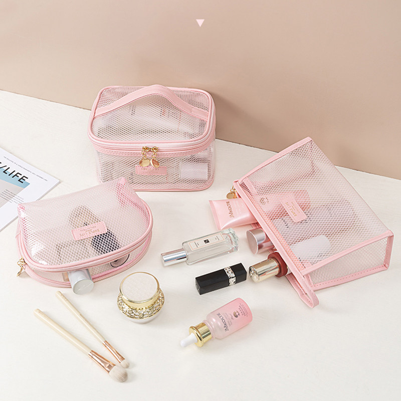 Makeup bag female portable net red large capacity wash bag 2021 super fire travel storage bag makeup storage bag new style