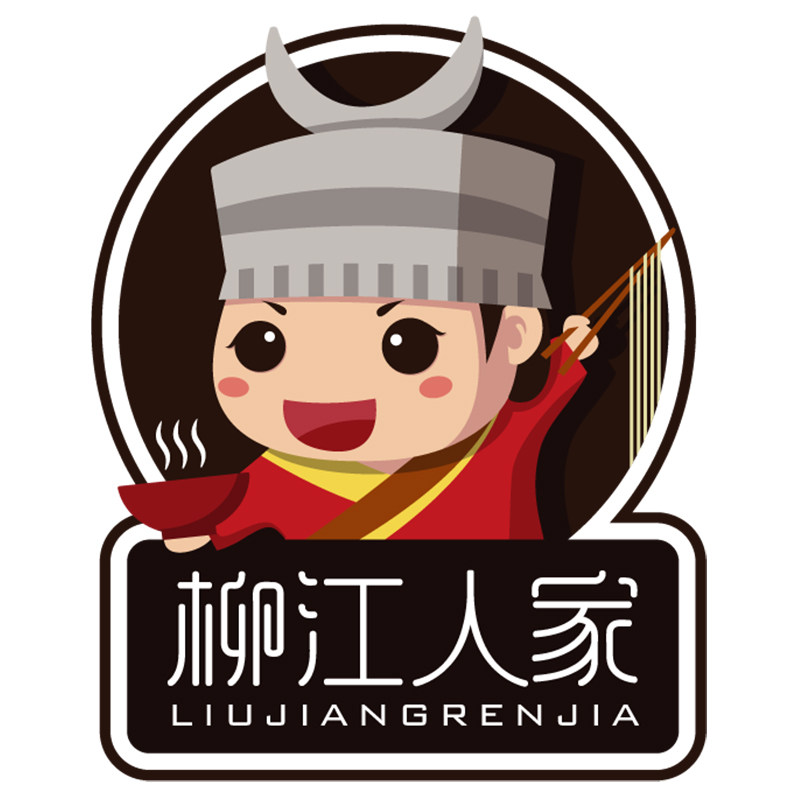 柳江人家螺蛳粉企业店的LOGO