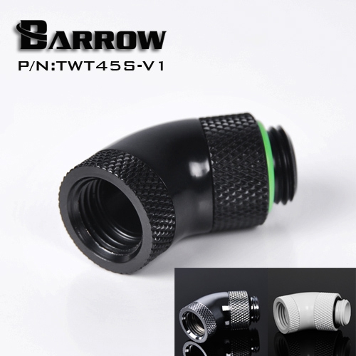 Barrow 45-degree double rotary joint swivel elbow assorted computer compressor Two-type water cooling