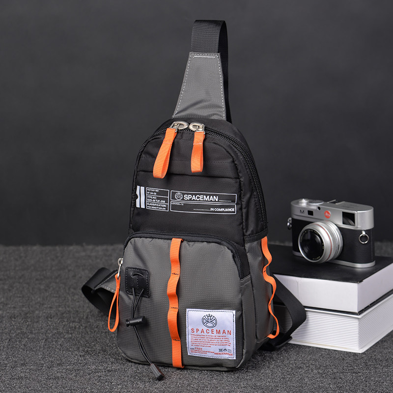 Boomer Chest Bag Men Skew Satchel Oxford Cloth Single Shoulder Bag Student Sails Buns Bag Men's Commute Bag Casual Little Backpacks-Taobao