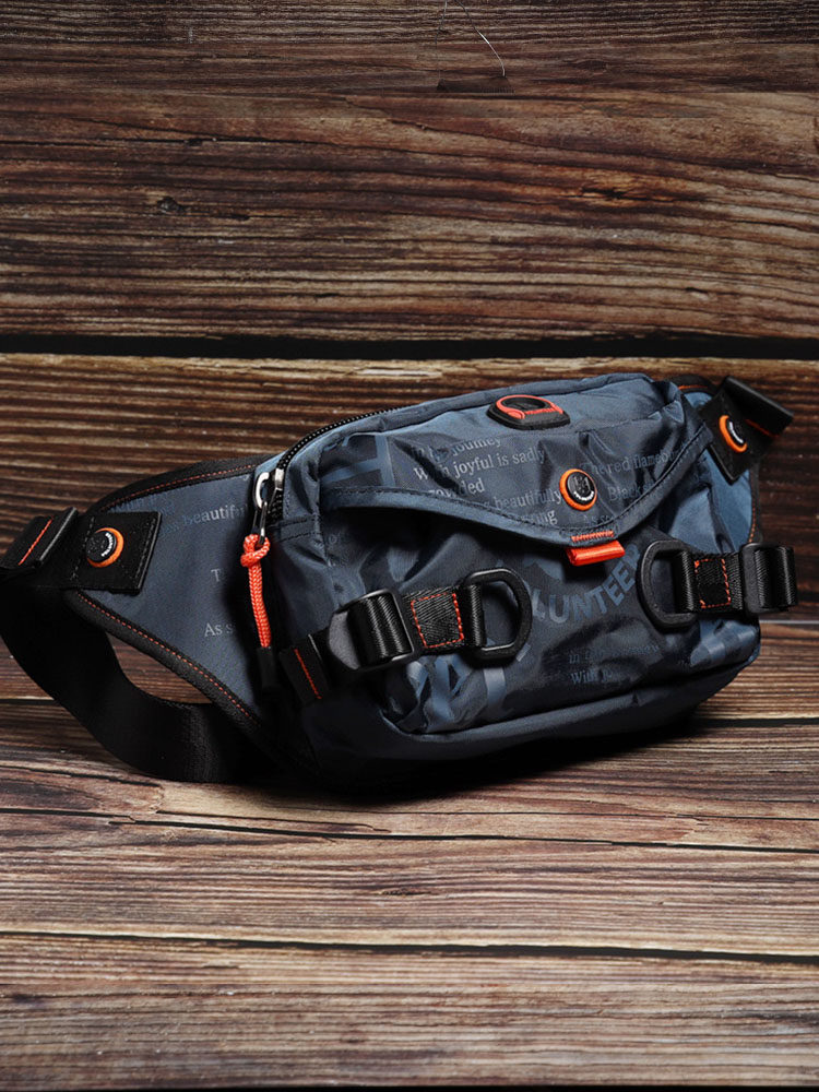 Summer men's purse 2022 new mobile phone Small Shoulder Bag Casual Twill Bag Canvas Single Shoulder Bag Sport Chest Bag Men