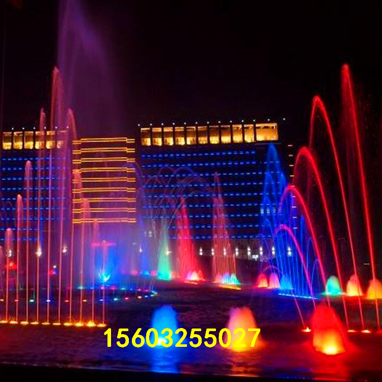 Manufacturers undertake custom-made various musical fountains, digital water curtains, park pool fountains, square large fountains