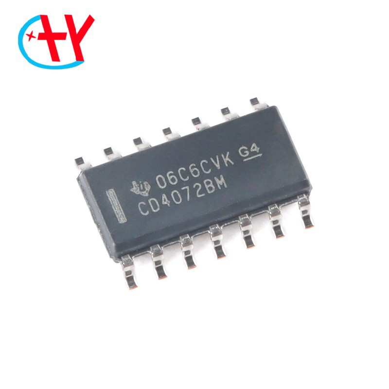 原装正品 贴片 CD4072BM96 SOIC-14 双路4输入或门逻辑芯片