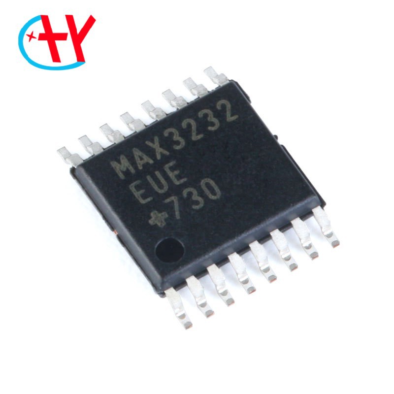 原装正品 贴片 MAX3232EUE+T TSSOP-16 RS232 收发器IC芯片