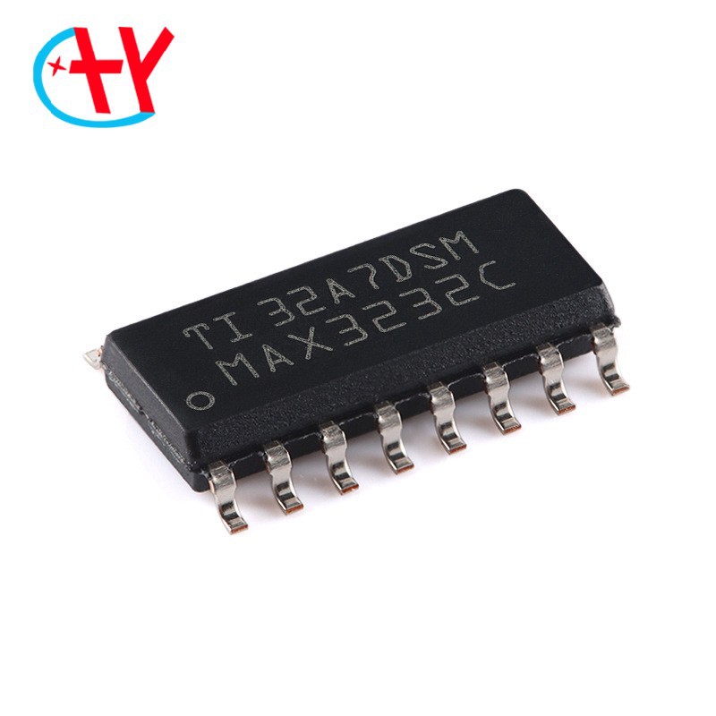 原装正品 MAX3232CDR SOIC-16 RS-232 线路驱动器/接收器IC芯片