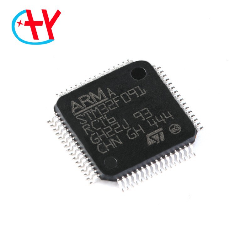 原装正品 STM32F091RCT6 LQFP-64 ARM Cortex-M0 32位微控制器MCU