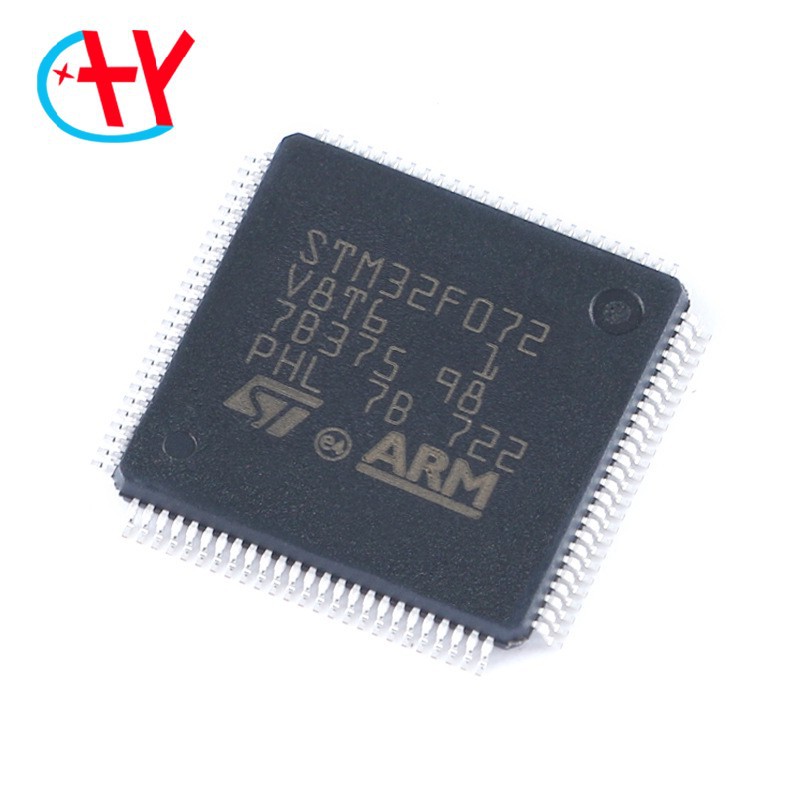 原装 STM32F072V8T6 LQFP-100 ARM Cortex-M0 32位微控制器-MCU