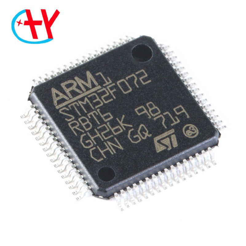 原装正品 STM32F072RBT6 LQFP-64 ARM Cortex-M0 32位微控制器MCU