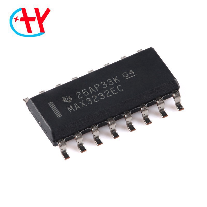 原装正品 MAX3232ECDR SOIC-16 RS-232线路驱动器/接收器IC芯片