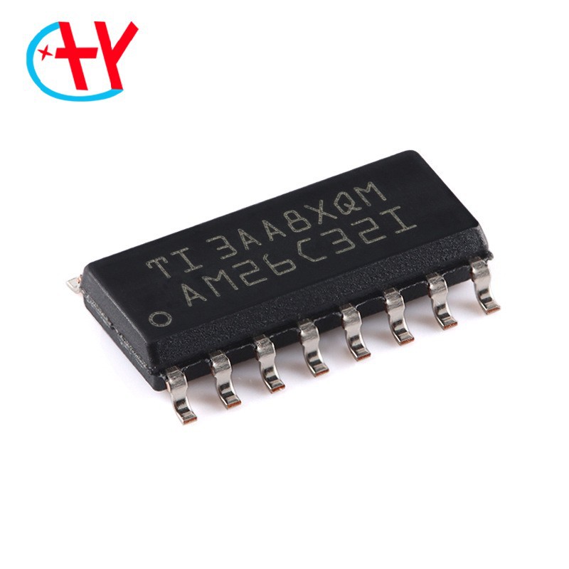 原装正品 贴片 AM26C32IDR SOIC-16 四路差分线路接收器芯片