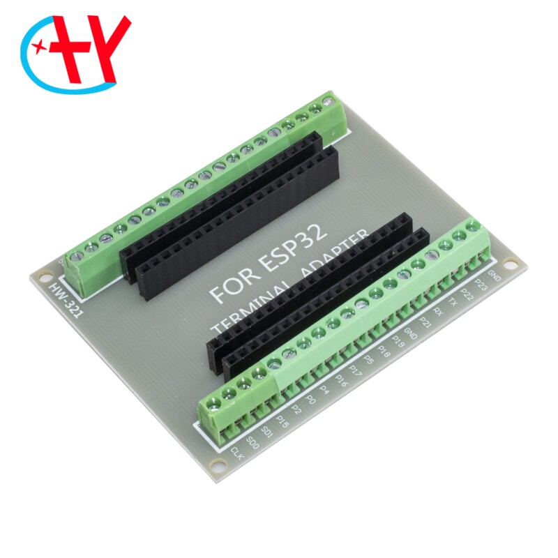 ESP32 分线板 扩展板 GPIO 1合2兼容38引脚 ESP32 开发板