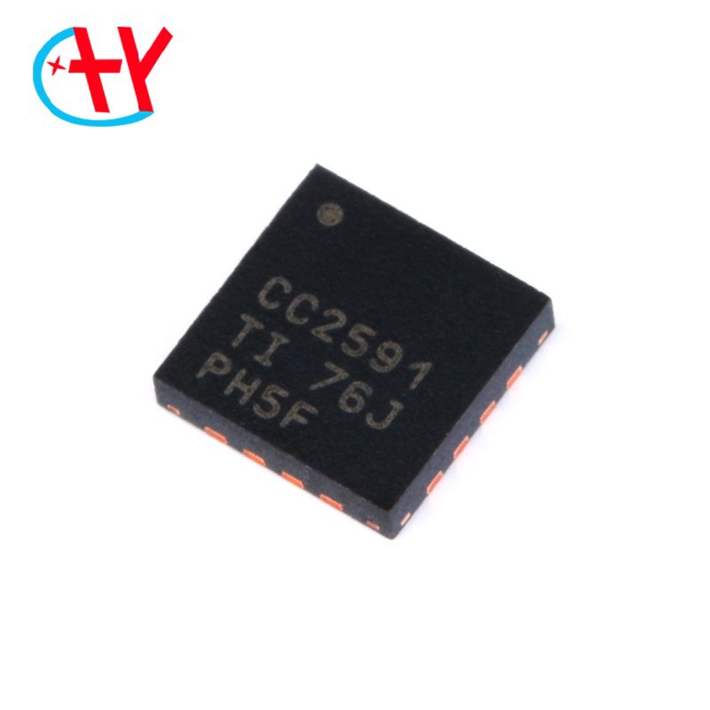 原装正品 CC2591RGVR QFN-16 射频范围扩展器 2.4GHz无线收发芯片