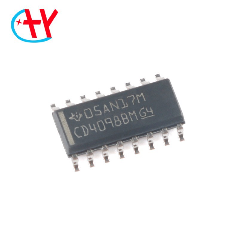 原装正品 贴片 CD4098BM96 SOIC-16 双路单稳多谐振荡器芯片