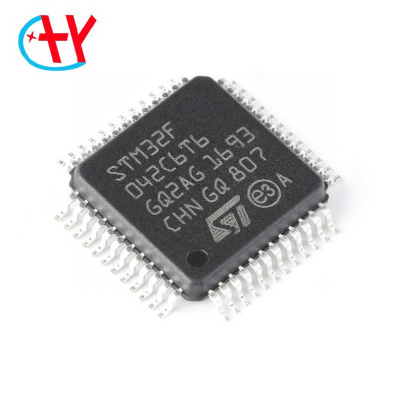 原装正品 STM32F042C6T6 LQFP-48 ARM Cortex-M0 32位微控制器MCU