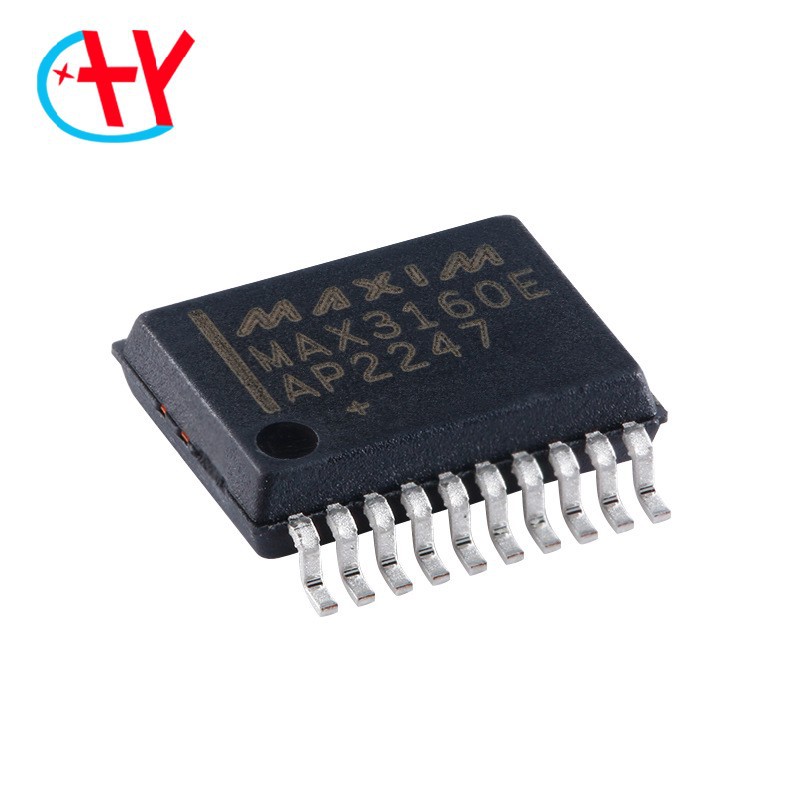 原装MAX3160EAP+T SSOP-20 RS-232/RS-485RS-422多协议收发器芯片