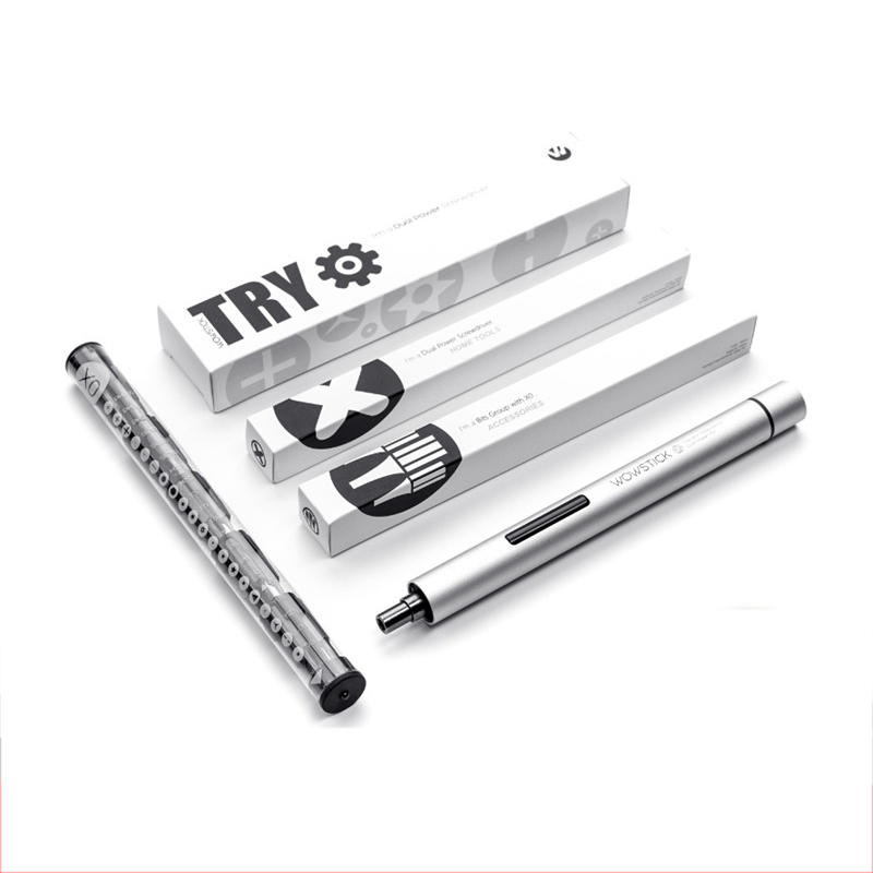 Xiaomi wowsticktry electric screw opener small portable phone computer unassembled and repair tool 20 Batch of head