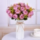 Gypsophila mô phỏng bó hoa khô giả hoa lớn bó phòng khách trang trí bàn ăn bàn cà phê đồ nội thất nhựa trang trí đạo cụ chụp - TV