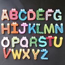 Nordic ins cute refrigerator stickers magnet magnet English alphanumeric stickers Cartoon three-dimensional childrens creativity