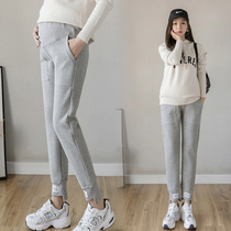 Pregnant Woman Pants Fall Outside Wearing Long Pants Fashion Gestation Woman Clothing Autumn Clothes Bottom Pants Foreign Pregnant Woman Pants Spring Autumn And Winter Boomer
