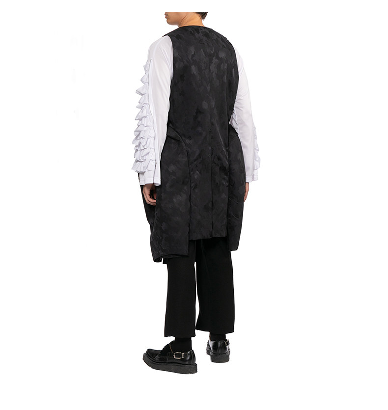 Жилеты it cdg comme des garcons homme plus男装廓形立体剪裁西装背心 I.t