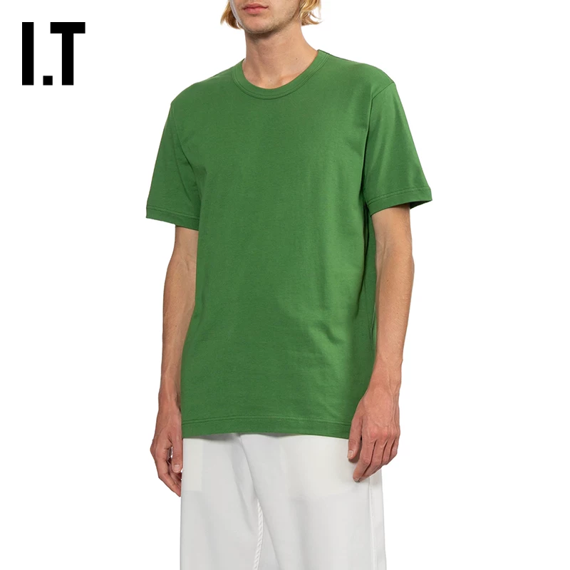 ИТ CDG COMME des GARCONS SHIRT мужская однотонная футболка с короткими рукавами новый простой базовый стиль