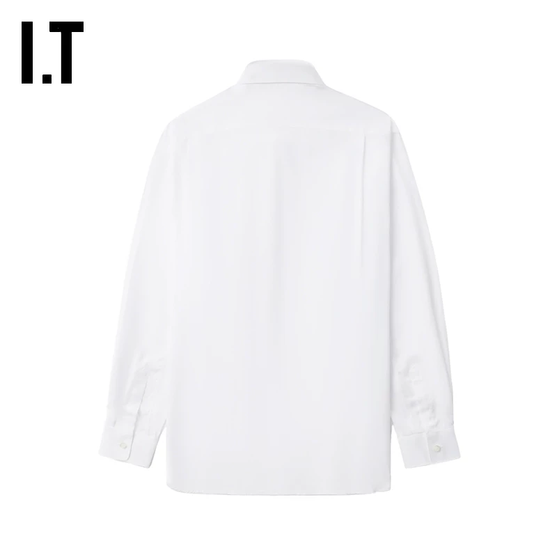 Кожаная куртка IT CDG PLAY COMME des GARCONS Rei Kawakubo пара в обтяжку с лацканом рубашка с длинным рукавом