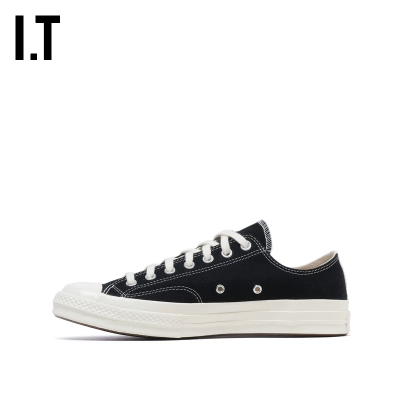 520 gift IT CDG PLAY COMME des GARCONS Kawakubo Rei couple lace-up sneakers