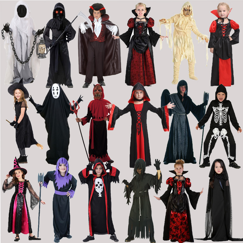 Halloween children's clothing cosplay vampires men and women horror costumes for the annual conference party Zombie Ghost Clothes