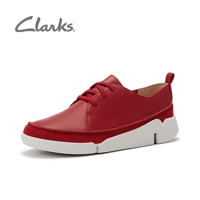 Clarks 其乐 Tri Clara 三瓣底 女式系带休闲鞋 26135253 88VIP会员折后￥303.05包邮