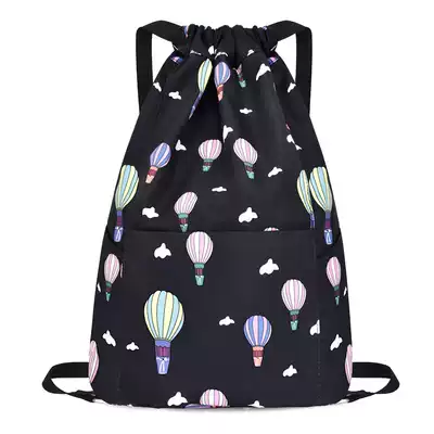 New product drawstring pocket nylon drawstring backpack Men and women outdoor waterproof lightweight sports bag wild leisure travel bag