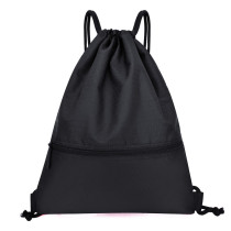 Custom beam pocket waterproof shoulder bag Men and women lightweight sports fitness bag outdoor simple school bag large capacity backpack